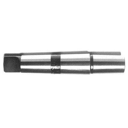 QUALTECH Drill Chuck Arbor, Jacobs Taper Mounting, 1 Mount Taper, Morse Taper Shank, 3 Shank Taper DEWA0301